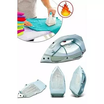 Негорючее, не прилипающее, не царапающееся основание гладильного коврика 1 pc белый