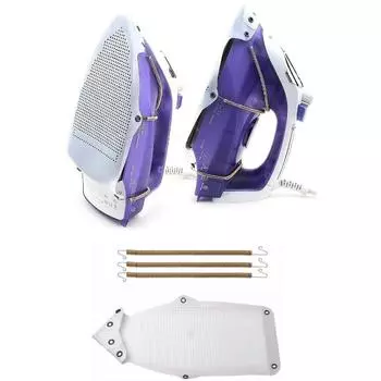 Негорючее, не прилипающее, не царапающееся основание гладильного коврика 1 pc белый