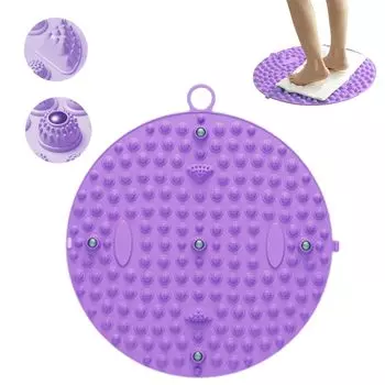 NEICOOK Foot Pressure Point Mat Акупрессурная доска Диаметр 35 см Массаж стоп Давление Давление Давление Давление Давление Давление Давление Коврик для массажа ног фиолетовый