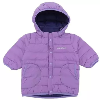 Neige Down Parka Nylon Down Jacket Reverse Children Kids Baby [Montbell] Baby s (лаванда (LV) /80 Размер)