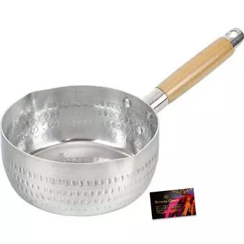 NEIGHBOR CLOWN Yukihira Deep High Heat Efficiency For Gas Fire Ultra RC Sticker rcws1 Pot, 18 см, легкий, Pot, Only, легкий, прочный, долговечный, серебряный