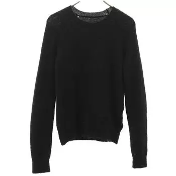 NEIL BARRETT Mohair Blend Long sleeve Skinny Fit sweater XS black knit Men s Used