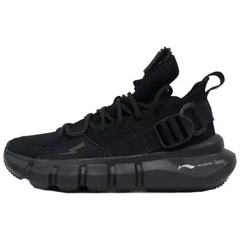 Neil Barrett X Li Ning Wudao 2.3 амортизирующие нескользящие износостойкие дышащие сбалансированные спортивные повседневные туфли средней высоты унисекс кроссовки AGBQ121-1 44