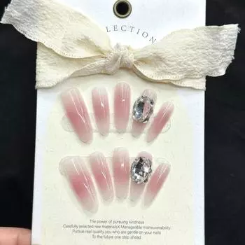 Нейл-арт Изделия ручной работы Пудровые румяна Градиент Нежный Чистый Желание Отбеливание L