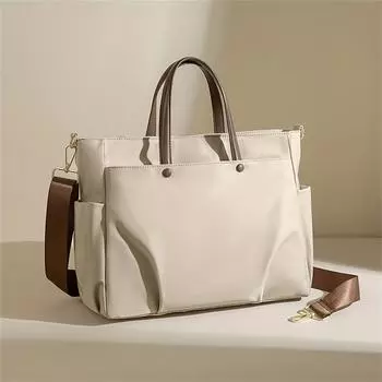 Нейлоновая большая сумка большой вместимости, простая сумка через плечо, женская повседневная сумка и сумка для ноутбука