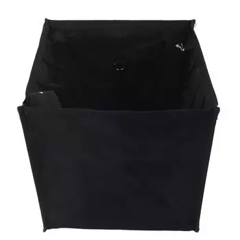 Нейлоновая черная переносная складная корзина для скалолазания, веревки, веревки для метания, сумка для рамы