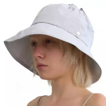 Нейлоновая хлопковая всесезонная классическая уличная солнцезащитная дорожная пляжная кепка унисекс базовая корейская рыболовная панама Sky [UNDERCONTROL] (NC Синий)