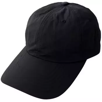 Нейлоновая кепка с длинными полями, 6-панельная кепка, бейсболка, кепка поло, размер кепки, весна, лето, осень, зима, все сезоны, нейлон, черный [Reck Hatter] для мужчин RH-610 чёрный