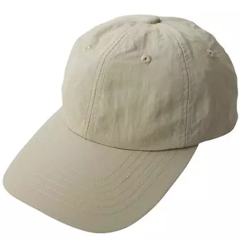 Нейлоновая кепка с длинными полями, 6-панельная кепка, бейсболка, кепка поло, размер кепки, весна, лето, осень, зима, все сезоны, нейлон, бежевый [Reck Hatter], мужская, RH-610 бежевый