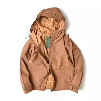 Нейлоновая куртка верхняя одежда [Хьюстон] мужская (Американская повседневная/военная куртка/водоотталкивающая) (Размер S/Койот)