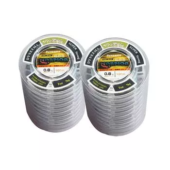 Нейлоновая леска 100 м, 4 нити, плетеная леска, разноцветная супермощная плетеная проволока, аксессуары для рыбалки Line Number 1