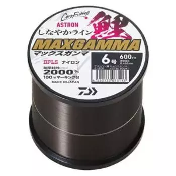 Нейлоновая леска DAIWA Astron Carp MAX Gamma 7 600 м Tanishi Black No.