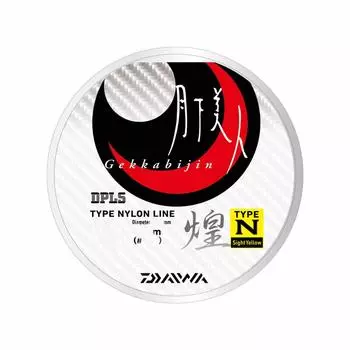Нейлоновая леска DAIWA Moonlight Beauty 150 м Sparkling Sight Yellow TYPE-N2 4 фунта. жёлтый