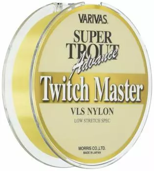 Нейлоновая леска VARIVAS Varivas Super Trout Advance Twitch Master 100 м 4 фунта Статус Gold