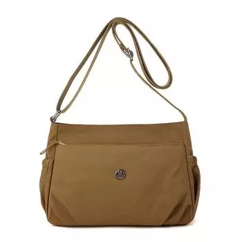 Нейлоновая наружная сумка для мам, большая вместительная сумка через плечо для женщин верблюд