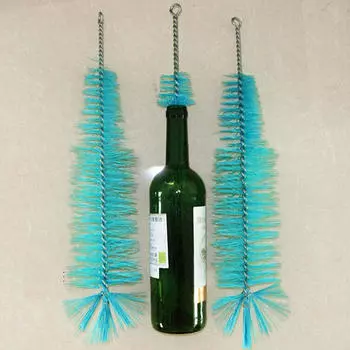 Нейлоновая щетка для чистки бутылок, вино, пиво, домашняя трубка для заваривания, носик, кухонный очиститель, инструмент 1