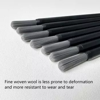 Нейлоновая щетка для чистки кофемолки с пластиковой ручкой, щетка для удаления пыли с эспрессо-зерна, кухонные принадлежности для бариста