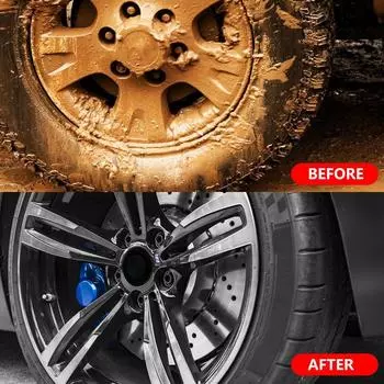 Нейлоновая щетка для чистки колес автомобиля, не царапающая автомобильная щетка, портативная щетка для мытья деталей, инструменты для технического обслуживания автомобиля