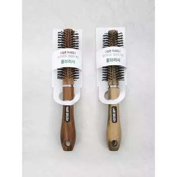 Нейлоновая щетка для волос Daiso Fine Roll Brush