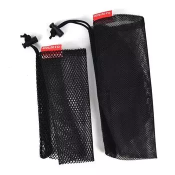 Нейлоновая сетчатая сумка на шнурке для столовых приборов, бутылок, кастрюль, чайников, сетчатая сумка для хранения S