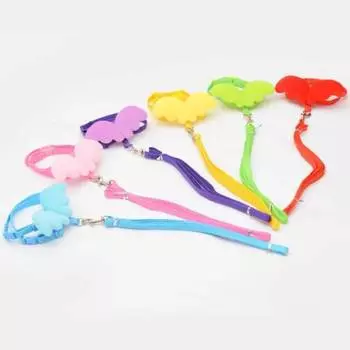 Нейлоновая шлейка и поводок для кошек, жилет для прогулок с котятами, ошейник для кошек с колокольчиком, регулируемый недоуздок для щенков, ремень для маленьких собак, шлейка для кошек XS синий