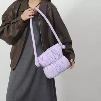 Нейлоновая сумка через плечо Niche Design Dopamine, стильная многоцелевая сумка через плечо с тремя отделениями, милая мини-сумка для женщин чёрный