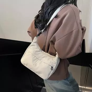 Нейлоновая сумка через плечо женская сумка через плечо сумка хобо хаки