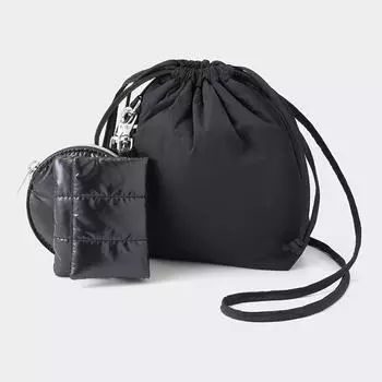 Нейлоновая сумка на плечо GU by Uniqlo для трех комплектов