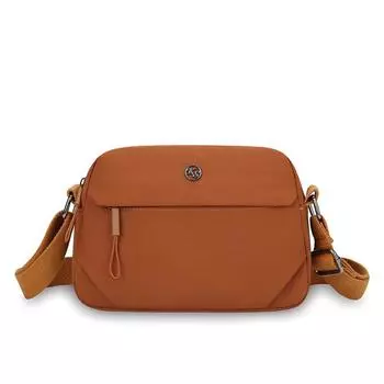 Нейлоновая сумка с несколькими карманами, женская сумка через плечо, однотонная сумка для мамы, сумка для мобильного телефона оранжевый