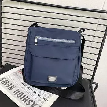 Нейлоновая ткань большой вместимости женская повседневная сумка-мессенджер 2024 новая простая многофункциональная сумка через плечо женская сумка чёрный