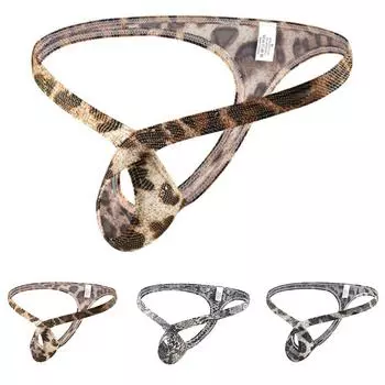 Нейлоновая ткань стринги трусы-стринги мужское сексуальное нижнее белье мужское нижнее белье M