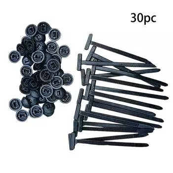 Нейлоновая универсальная пряжка для кабельных стяжек, прочный нейлоновый фиксатор для кабельных стяжек, многоцелевой пластиковый инструмент для кабельных стяжек, подходит для ежедневного обслуживания автомобиля One Size