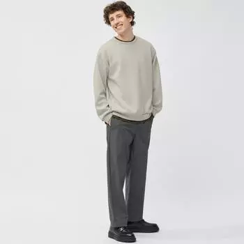 Нейлоновые эластичные брюки GU by Uniqlo SW стандартной длины, можно подобрать от 71,0 до 75,0 см.