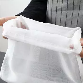 Нейлоновые фильтр-мешки, сито для растительного молока, сито для слива чая, сетчатый фильтр, кухонные гаджеты для дома, еда, ткань для сыра, сито для меда as description