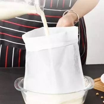 Нейлоновые фильтр-пакеты, сито для растительного молока, сито для слива чая, сетчатый фильтр, кухонные гаджеты для дома, продукты питания, сыр, сито для меда 15*20cm