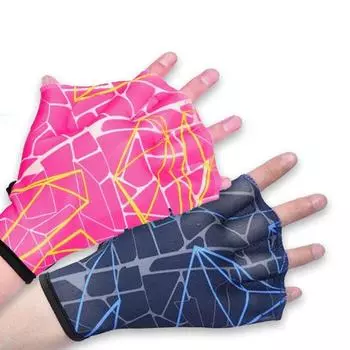 Нейлоновые перчатки унисекс, перепончатые перчатки для водного плавания, водные тренировки, перепончатые руки, перепончатые ласты, перчатки, ручное оборудование для дайвинга S