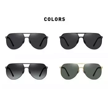 Нейлоновые поляризационные солнцезащитные очки Live без винтовой пряжки. Мужские солнцезащитные очки с гибкой деформацией.