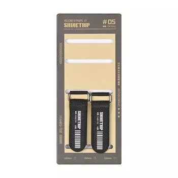 Нейлоновые ремни для кемпинга FE # с зашифрованными волшебными ремнями, прочный липкий ремень для крепления(18