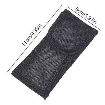 Нейлоновые сумки для складных ножей, сумки для хранения, чехол для ножа для кемпинга и пешего туризма чёрный