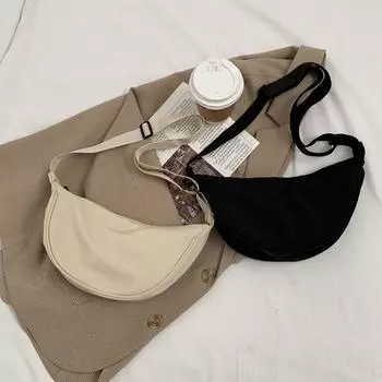 Нейлоновые сумки-мессенджеры, сумка-пельмень для женщин, женские сумки через плечо, ручная сумка с застежкой-молнией, индивидуальная сумка через плечо зелёный