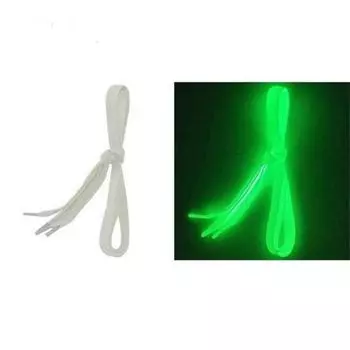 Нейлоновые светящиеся шнурки для обуви в стиле хип-хоп 1pcs белый