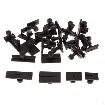 Нейлоновые таблетки Paintless для удаления града, 30 шт., черные