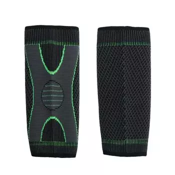 Нейлоновые трикотажные налокотники для дышащего фитнеса, налокотники для езды на велосипеде, баскетбола, тенниса и занятий спортом за рубежом S