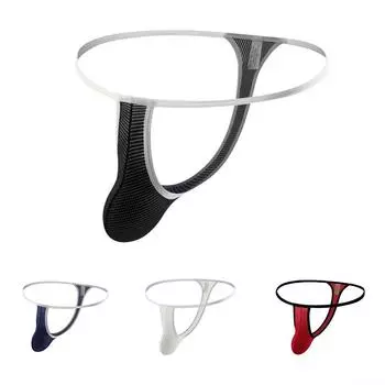 Нейлоновые трусы, сексуальные трусы-стринги с Т-образной спинкой, 1 шт. M