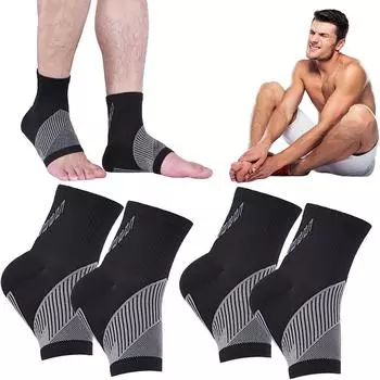 Нейлоновые успокаивающие носки, компрессионные носки для облегчения боли в ногах, носки для подошвенного фасциита, йоги L розы красного