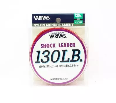 Нейлоновый амортизатор Varivas, 50 м, 130 фунтов (3836) чистый