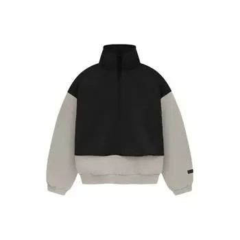 Нейлоновый флисовый свитер Fear of God Essentials, мужские топы темно-черного цвета, серый 202SP244305F
