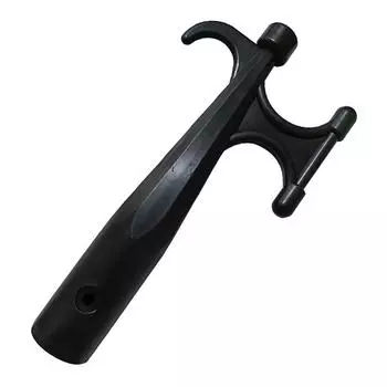 Нейлоновый лодочный крюк Устойчивый к ржавчине Головка крюка для лодок для швартовки Яхты Нейлоновая головка швартовочного крюка для лодки Заменить Верхние аксессуары для лодок