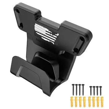 Нейлоновый магнитный кронштейн с защитным спусковым крючком Настенная полка для дисплея чёрный