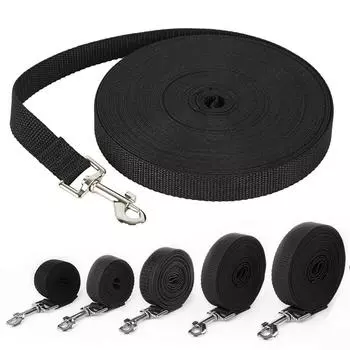 Нейлоновый поводок для собак для маленьких, средних и больших собак, прочный прочный тяговый поводок для прогулок щенков, золотистого ретривера, лабрадора, товары для домашних животных 50m x 2.0cm